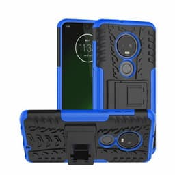 Iskunkestävä Suojakuori Motorola Moto G7 Plus (XT1965)  - sininen
