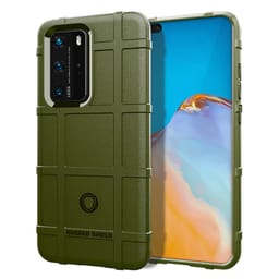 Rugged Shield suoja Huawei P40 Pro (ELS-AN00)  - vihreä