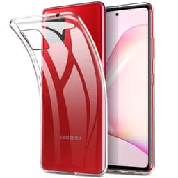 Silikonikotelo läpinäkyvä Samsung Galaxy Note 10 Lite (SM-N770F)