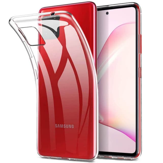 Silikonikotelo läpinäkyvä Samsung Galaxy Note 10 Lite (SM-N770F)