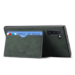Denior nahka lyhyt suoja Samsung Galaxy Note 10 (SM-N970F)  - vihreä