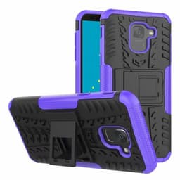 Iskunkestävä Suojakuori Samsung Galaxy J6 2018 (SM-J600F)  - violett