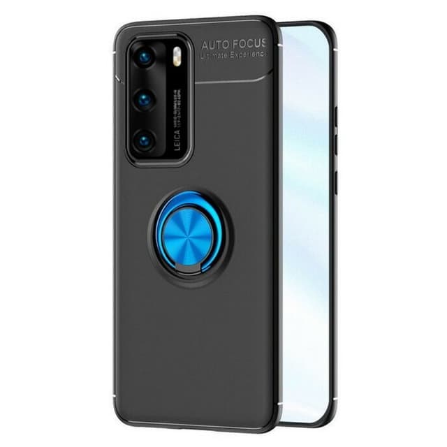 Slim Ring Case Huawei P40 (ANA-AN00)  - Svart/Blå