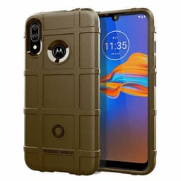 Rugged Shield deksel Motorola Moto E6 Plus (XT2025-2)  - brun