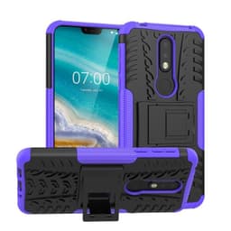 Iskunkestävä Suojakuori Nokia 7.1 2018 (TA-1095)  - violetti