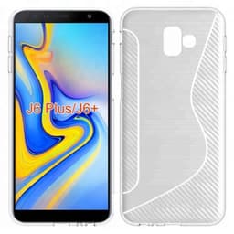 S Line silikon skal Samsung Galaxy J6 Plus (SM-J610F)  - Transparent