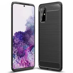 Harjattu TPU kuori Samsung Galaxy S20 Plus (SM-G986F)