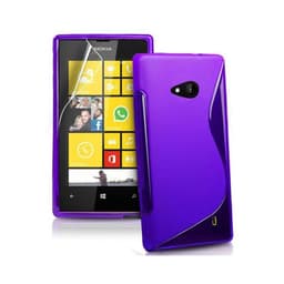S-Line Silicone Cover til Microsoft Lumia 535 (RM-1091) : farve - lilla