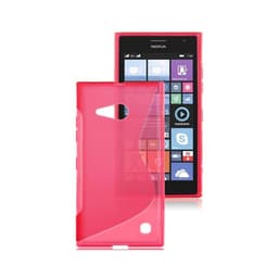 S-Line Silicone Cover til Nokia Lumia 730/735 (RM-1040) : farve - lyserød