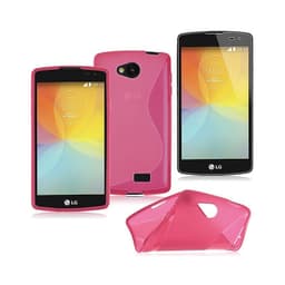 S Line silikon skal LG F60 (D390) Rosa