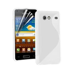 S-Line Silicone Cover til Samsung Galaxy S Advance (GT-i9070) : farve - hvid