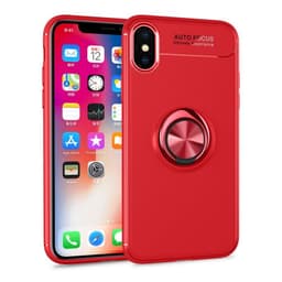 Slim Ringdeksel Apple iPhone X / Xs  - RØD