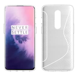 S-Line Silicone Cover til OnePlus 7 Pro - gennemsigtig