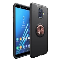 Slim Ringdeksel Samsung Galaxy A6 2018 (SM-A600F)  - Svart rose