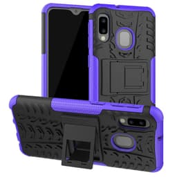 Iskunkestävä Suojakuori Samsung Galaxy A20e (SM-A202F)  - violetti