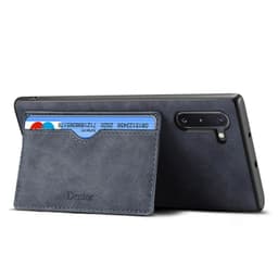 Denior läder kort skal Samsung Galaxy Note 10 (SM-N970F)  - Grå