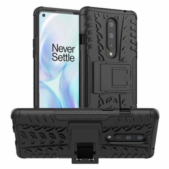 Stöttåligt skal med ställ OnePlus 8 (IN2010)  - Svart