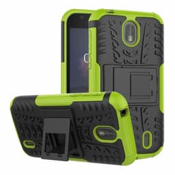 Iskunkestävä Suojakuori Nokia 1 2018 (TA-1047)  - vihreä
