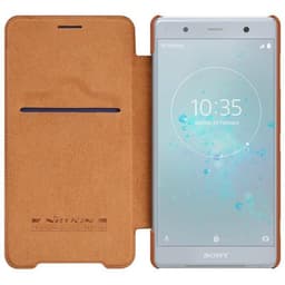 Nillkin Qin Flipdeksel Sony Xperia XZ2 Premium (H8166)  - brun