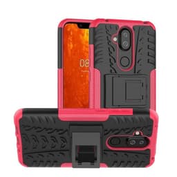 Iskunkestävä Suojakuori Nokia 8.1 2018 (TA-1128)  - pinkki