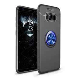 Slim Ring kotelo Samsung Galaxy S8 Plus (SM-G955F)  - Musta / Sininen