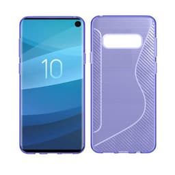 S Line silikondeksel Samsung Galaxy S10 (SM-G973F)  - lilla