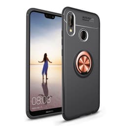 Huawei P20 Lite Slim Ring cover (ANE-LX1)  - Sort / Rose