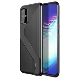 S-Case silikonikotelo Samsung Galaxy S20 Plus (SM-G986F)  - musta