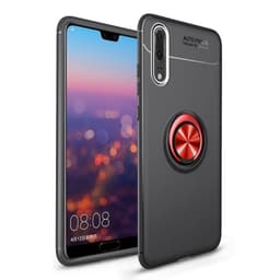 Slim Ringdeksel Huawei P20 Pro (CLT-L29)  - Svart, rød