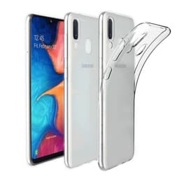Silikone cover transparent Samsung Galaxy A20 (SM-A205F)