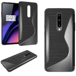 S Line silikon skal OnePlus 7 Pro - Svart