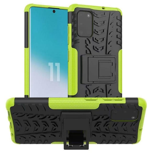 Stødfast Cover med stativ Samsung Galaxy S20 (SM-G981F)  - grøn