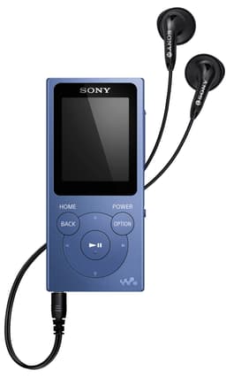 Sony Walkman MP3-soitin 8 GB NWZ-E394 (sininen)