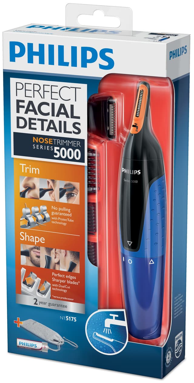＊Philips Series 5000 NT5172/16＊ philips Nose trimmer series 5000 ear & eyebrow Facial trimmer | eBay