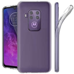 Silikonikotelo läpinäkyvä Motorola One Zoom (XT2010-1)