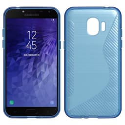 S Line silikondeksel Samsung Galaxy J4 2018 (SM-J400F)  - Blå