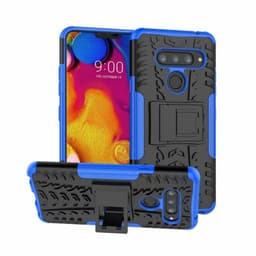 Iskunkestävä Suojakuori LG V40 ThinQ (LM-V405)  - sininen