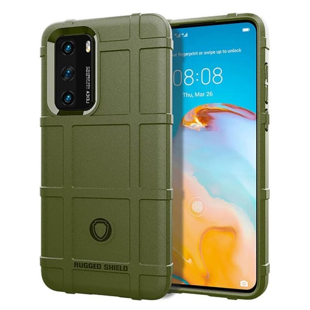 Rugged Shield cover til Huawei P40 (ANA-AN00)  - grøn