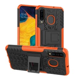 Iskunkestävä Suojakuori Samsung Galaxy A30 (SM-A305F)  - oranssi