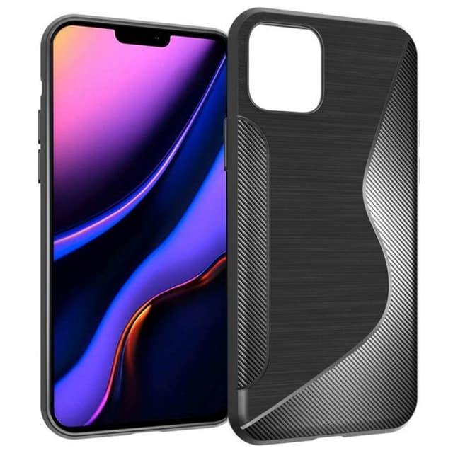 S Line silikon skal Apple iPhone 11 Pro Max (6.5") - Svart