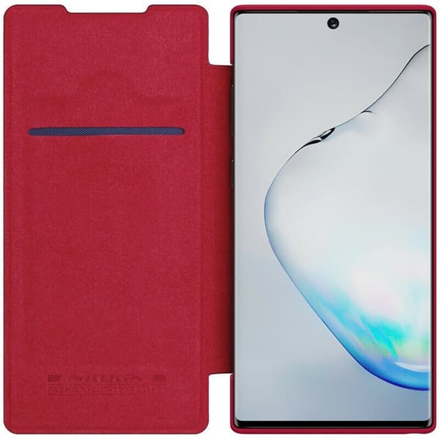 Nillkin Qin FlipCover Samsung Galaxy Note 10 (SM-N970F) - Röd