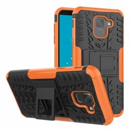 Iskunkestävä Suojakuori Samsung Galaxy J6 2018 (SM-J600F)  - oranssi