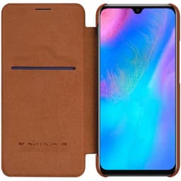 Nillkin Qin Flipdeksel Huawei P30 (ELE-L29)  - brun