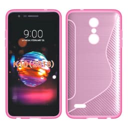 S Line Suojakuori LG K11 2018 (X410E)  - pinkki