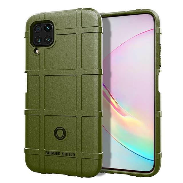 Rugged Shield cover til Huawei P40 Lite (JNY-L21A)  - grøn
