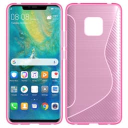 S Line Suojakuori Huawei Mate 20 Pro (LYA-L29)  - pinkki