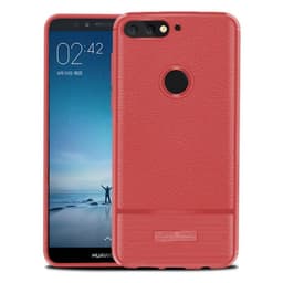 Rugged Armor TPU kuori Huawei Y6 2018 (ATU-L21)  - punainen