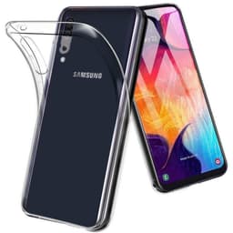 Silikonikotelo läpinäkyvä Samsung Galaxy A50 (SM-A505F)