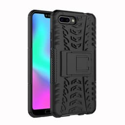 Støtsikkert deksel med stativ Huawei Honor 10 (COL-AL10)  - Svart