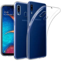 Silikondeksel gjenomsiktig Samsung Galaxy A10 (SM-A105F)